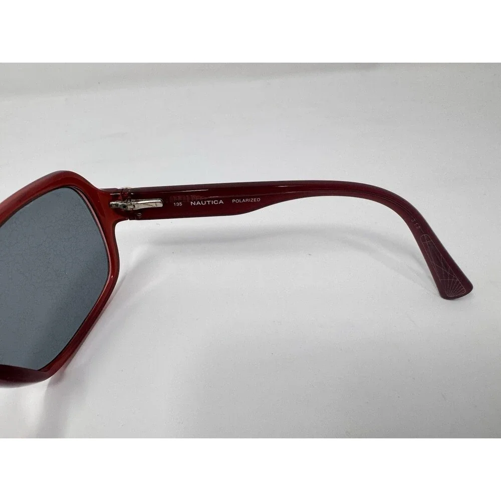 Nautica N6181S Sunglass Frames Only 58-15-135 Red 654